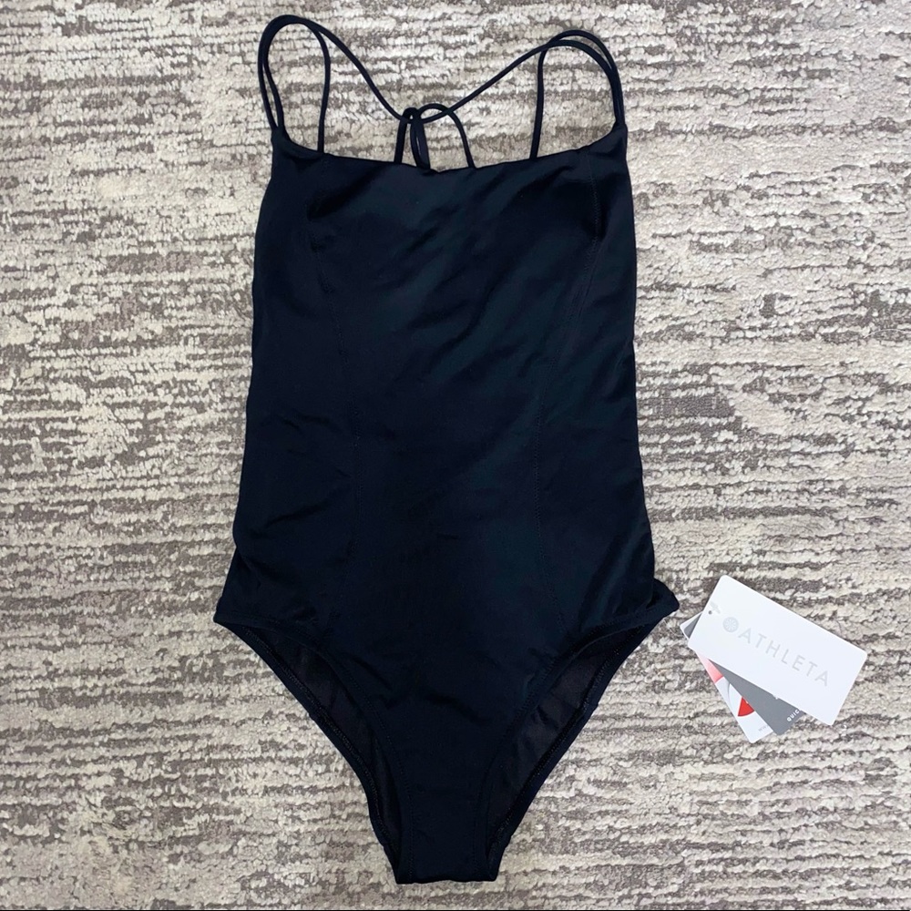 NWT ATHLETA CORTES STRAPPY ONE PIECE